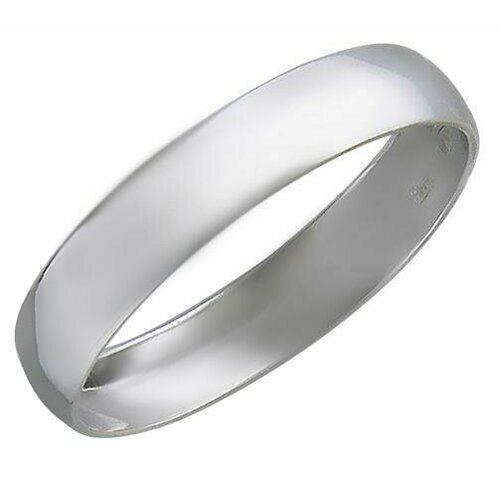 Кольцо обручальное Эстет, серебро, 925 проба, размер 15 серебряные обручальное кольцо тотем волк 4 мм