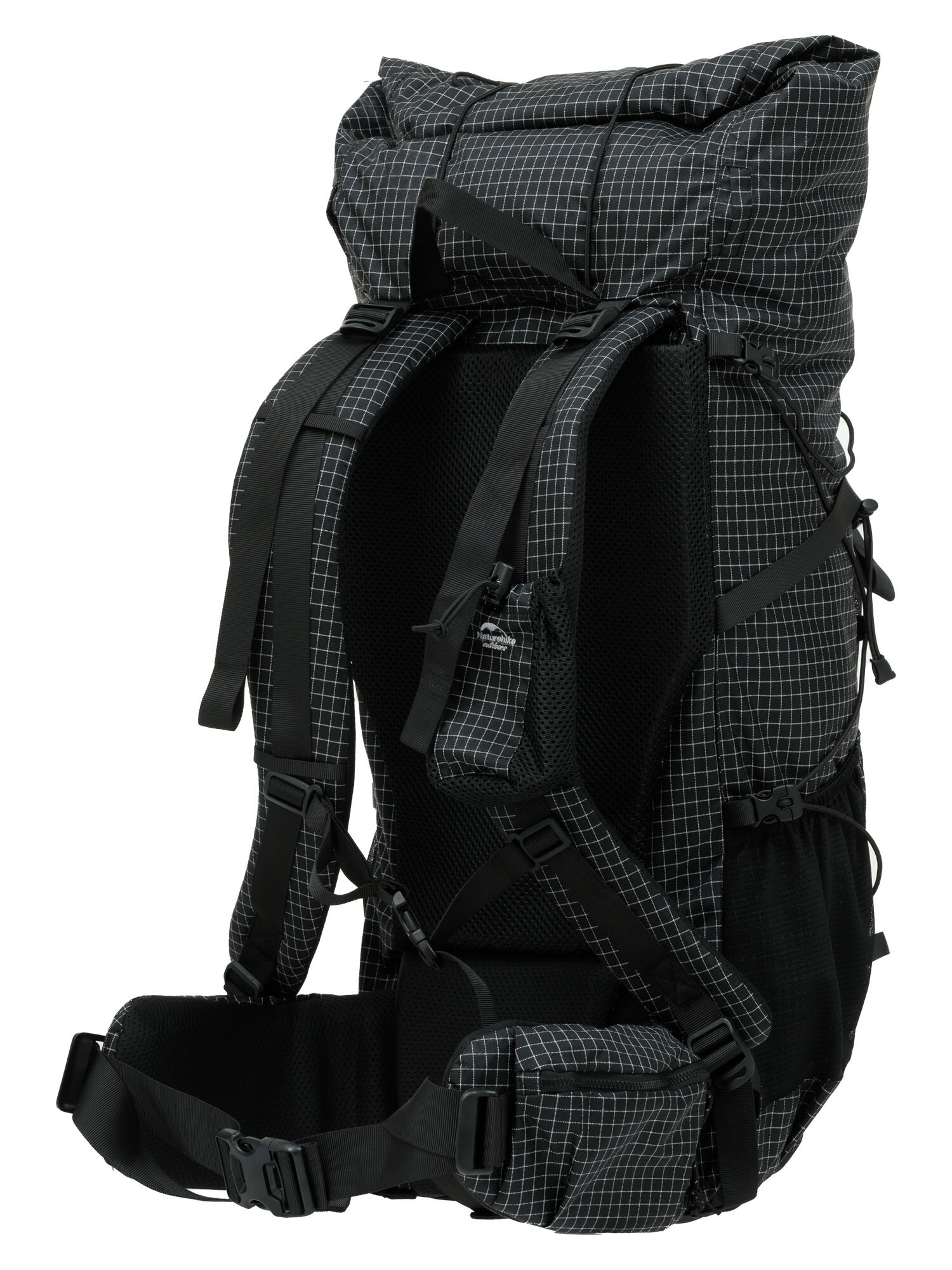 Мультиспортивный рюкзак Naturehike Rock 60L+5L, black