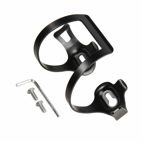 Держатель бутылки для воды велосипедный алюминевый черный 500₽