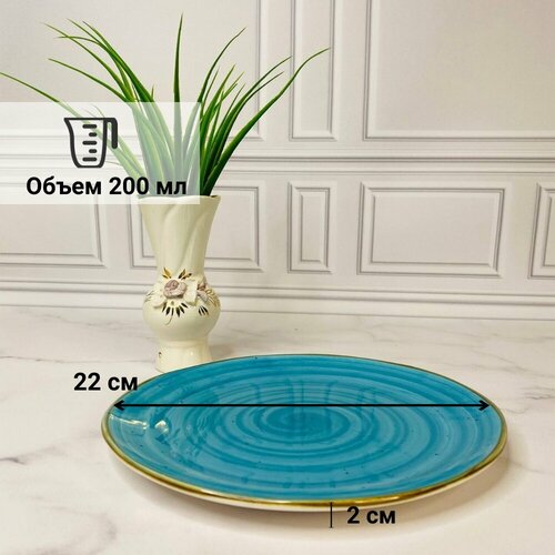 Тарелка Сенатр объем 200 мл диаметр 22 см 576₽