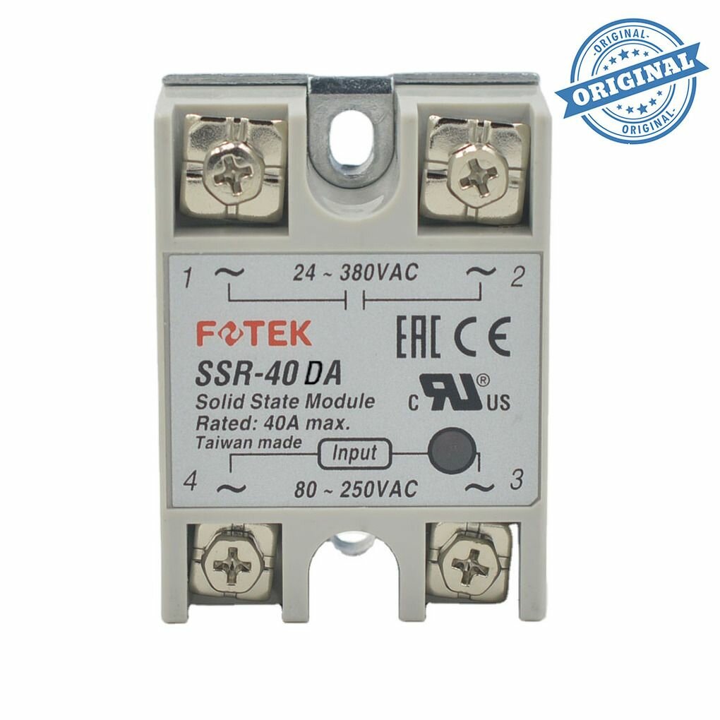 Однофазное твердотельное реле FOTEK SSR-40 DA