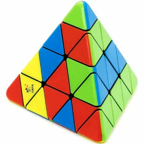 Пирамидка Рубика Yuxin Pyraminx 4x4 Master Pyraminx / Игра головоломка скоростная магнитная пирамидка yuxin pyraminx huanglong m черный