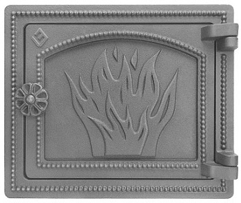 фото Дверца печная (топочная) Везувий ДТ-3 (некрашеная)