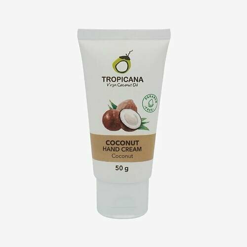 Organic Coconut Hand Cream COCONUT Tropicana Органический крем для рук кокос Тропикана 50 г 947₽