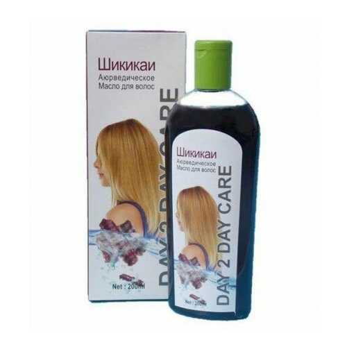 Ayurvedic Hair Oil SHIKAKAI Day 2 Day Care Аюрведическое Масло для Волос шикакай Дэй Ту Дэй Кэр 200 мл 588₽