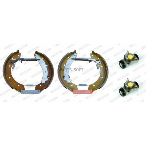 FERODO FMK263 Комплект тормозов барабанный тормозной механизм 15938₽