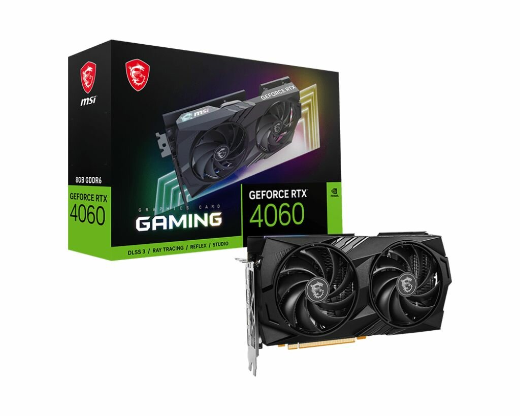 Видеокарта MSI GeForce RTX 4060 Gaming 8G