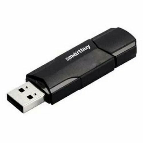 Smart buy Носитель информации Smartbuy USB Drive 4GB CLUE Black SB4GBCLU-K 398₽