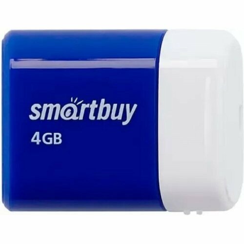 Smart buy Носитель информации Smartbuy USB Drive 4GB LARA Blue SB4GBLara-B
