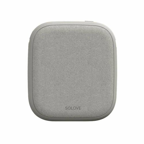 Внешний аккумулятор 20Вт с поддержкой беспроводной зарядки Power Bank Xiaomi Mi SOLOVE Wireless Charger 10000mAh W5 White Updated RUS 3731₽