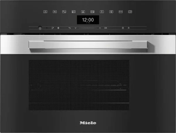 Пароварка MIELE DGM7440 EDST/CLST, черный, серебристый