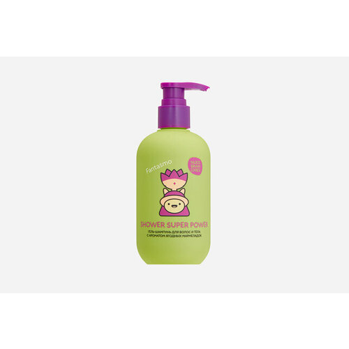 Гель-шампунь для волос и тела Shower super power! gummy berries 300 мл