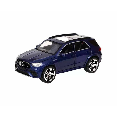 тм автопанорама машинка металл 1 32 mercedes ben Машинка игрушечная - 32701-2 Mercedes-AMG GLE, 1:32, инерционная, синяя, 1 шт