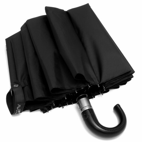 мужской зонт автомат 2021 black Зонт Popular, черный