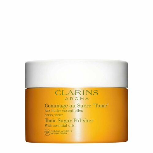 CLARINS Тонизирующий сахарный скраб для тела Tonic Sugar Polisher тонизирующий сахарный скраб для тела clarins tonic sugar polisher 250 гр