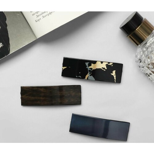 Невидимка для волос Дифда набор 3 шт 7 см 274₽