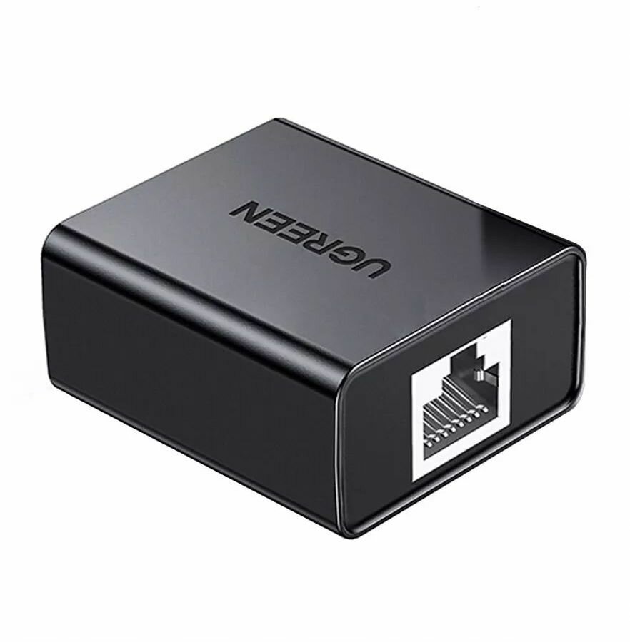 Конвертер UGREEN 50923_ RJ 45 1 to 2 Ethernet Converter 2 шт, черный - фото №3