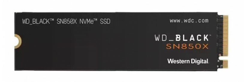 Твердотельный накопитель Western Digital WD Black SN850X 4 ТБ M.2 WDS400T2X0E