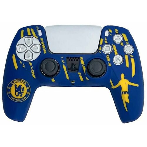 Силиконовый чехол для DualSense (PS5) FC Chelsea for nintend switch pro controller gamepad camo silicone cover rubber skin grip case protective for ns joystick