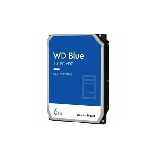 Жесткий диск Western Digital WD60EZAX Blue 6TB 35 SATA3 6Gbs 5400 RPM 256Mb 15915₽