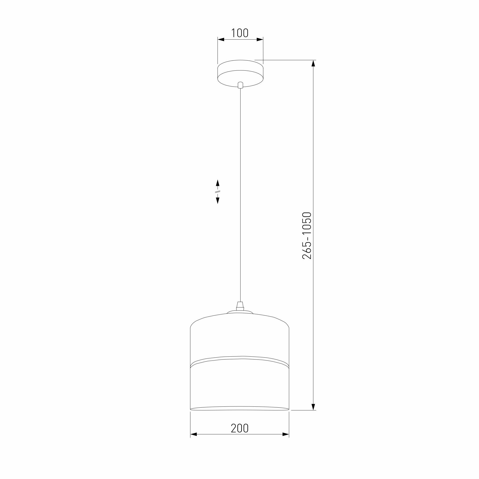 Подвесной светильник TK Lighting - фото №11