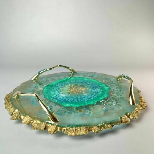 Поднос Любимой из эпоксидной смолы 3988₽