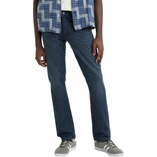 фото Джинсы зауженные levi's 511 original slim, размер w33/l32, синий