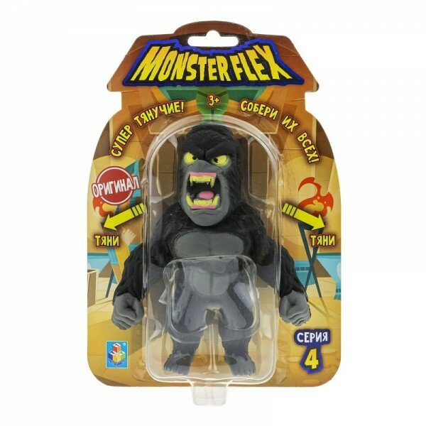 Игрушка 1Toy Monster Flex Серия 4 Горилла