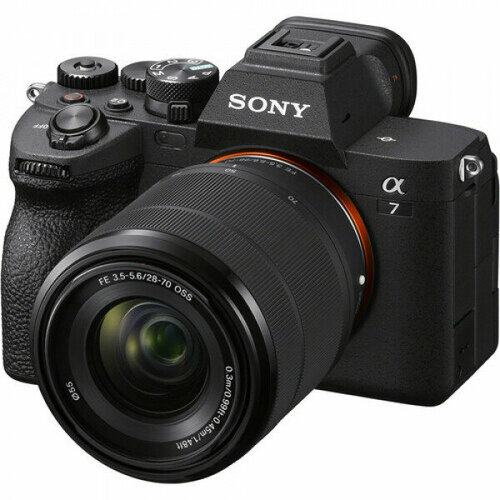 Фотоаппарат Sony Alpha ILCE-7M4 Kit FE 28-70mm F35-56 OSS черный 26899000₽