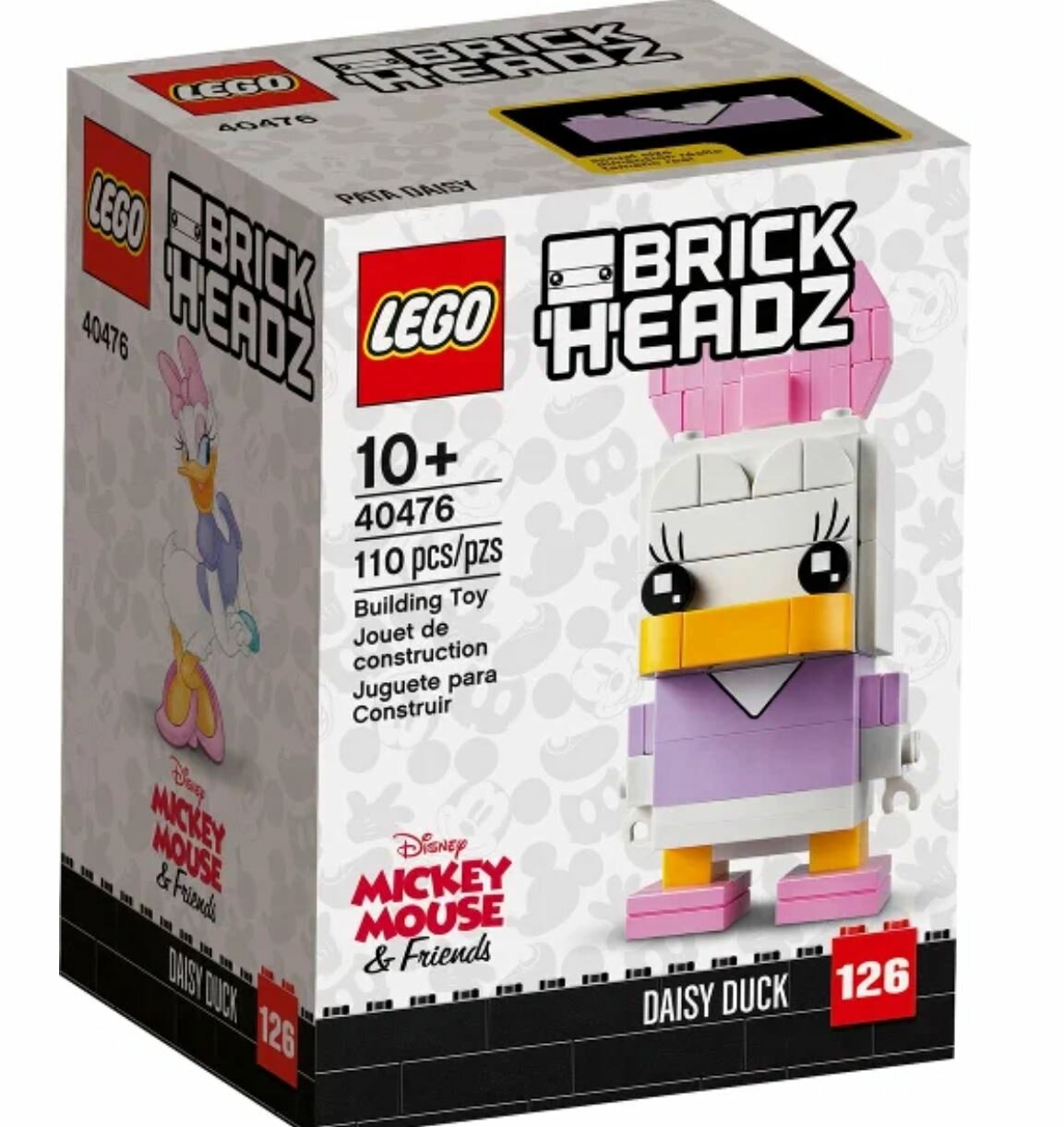 LEGO BrickHeadz 40476 Дейзи Дак, 110 дет.