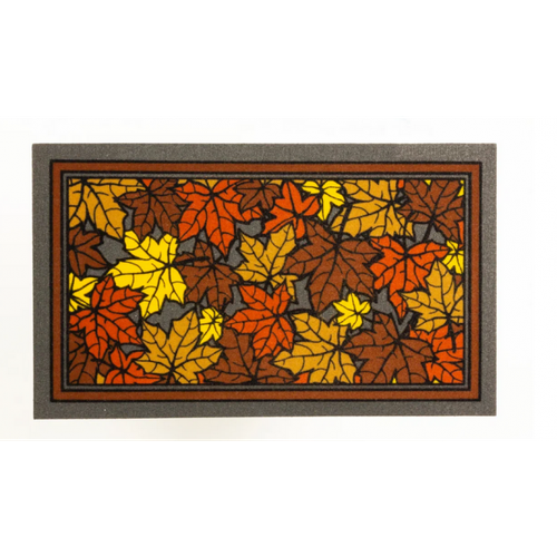 Коврик придверный 40х68см. Euroflock Листья 21010