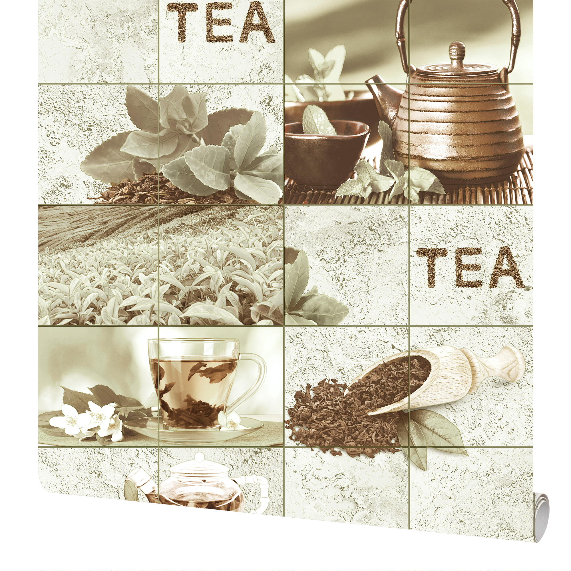 фото Обои виниловые Elysium Мелисса серые 0.53 м 904802