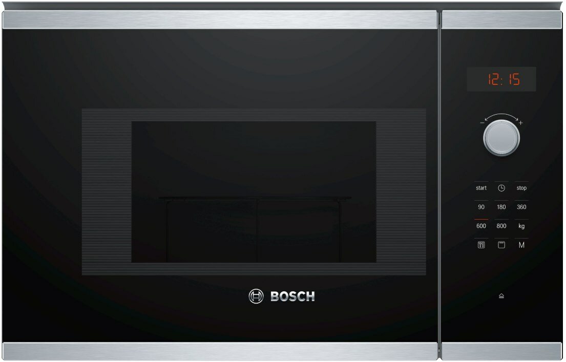 Микроволновая печь встраиваемая Bosch BEL523MS0, черный