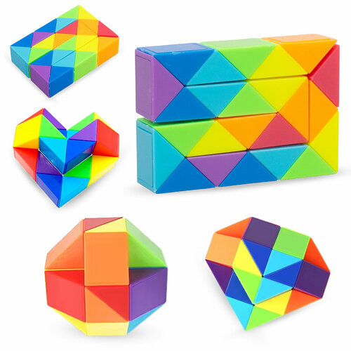 Головоломка Змейка 24 блока MC7-2 220₽