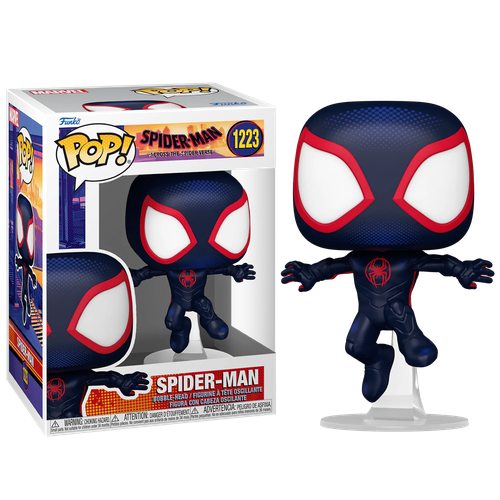 bendis brian michael spider man spider verse miles morales Фигурка Funko POP Spider-man Miles Morales из мультфильма Spider-Man: Across the Spider-Verse Marvel 1223