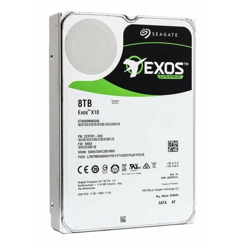 Жесткий диск Seagate 2CR101 8Tb 7200 SATAIII 35 HDD 24440₽