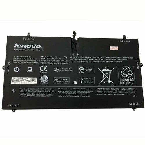 Аккумулятор для Lenovo Yoga 3 pro, 3 pro-1370, (L13M4P71), 44Wh, 7.6V аккумулятор для ноутбука lenovo yoga 3 pro 1370 l13m4p71 7 6v 44wh