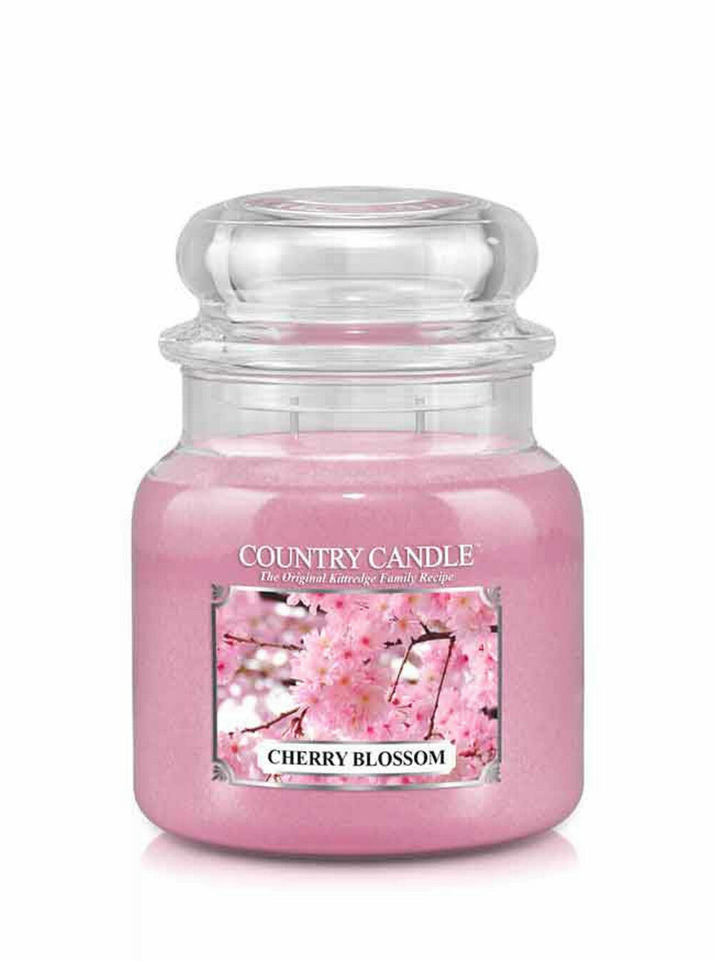 Country Candle/ Свеча средняя Цветущая вишня / Cherry Blossom 453гр. 65-90 часов