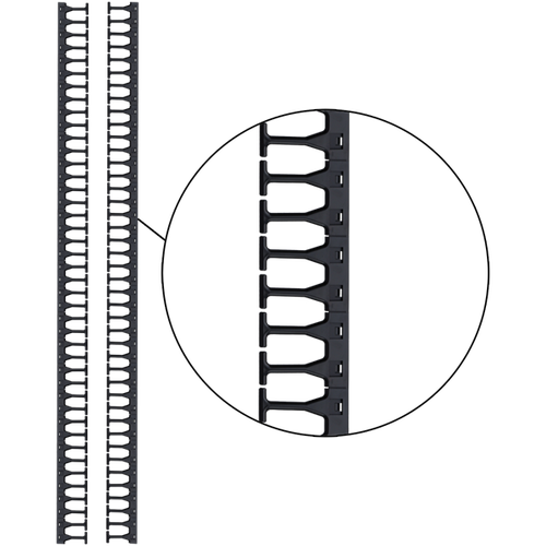 Каб гребенка 42u глуб 106 мм для шк dcs шир 800 мм 2 шт в компл черн Кабельная гребенка 42U с пальцами глубиной 106 мм для шкафов LANMASTER DCS шириной 800 мм 2 шт в компл черная LAN-DC-CB-42Ux8-PFS 9636₽