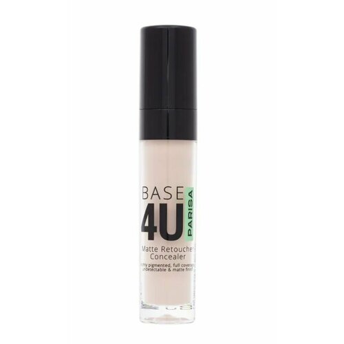 Parisa Cosmetics Матовый жидкий консилер Base 4U, тон 01 Ivory, 8 мл