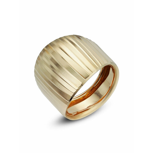 Кольцо YA ZOLOTO желтое золото 585 проба размер 175 ширина 20 мм желтый 49140₽