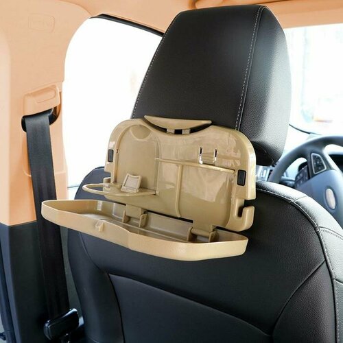 Подставка на подголовник MDC-106 пластиковая бежевая 752₽