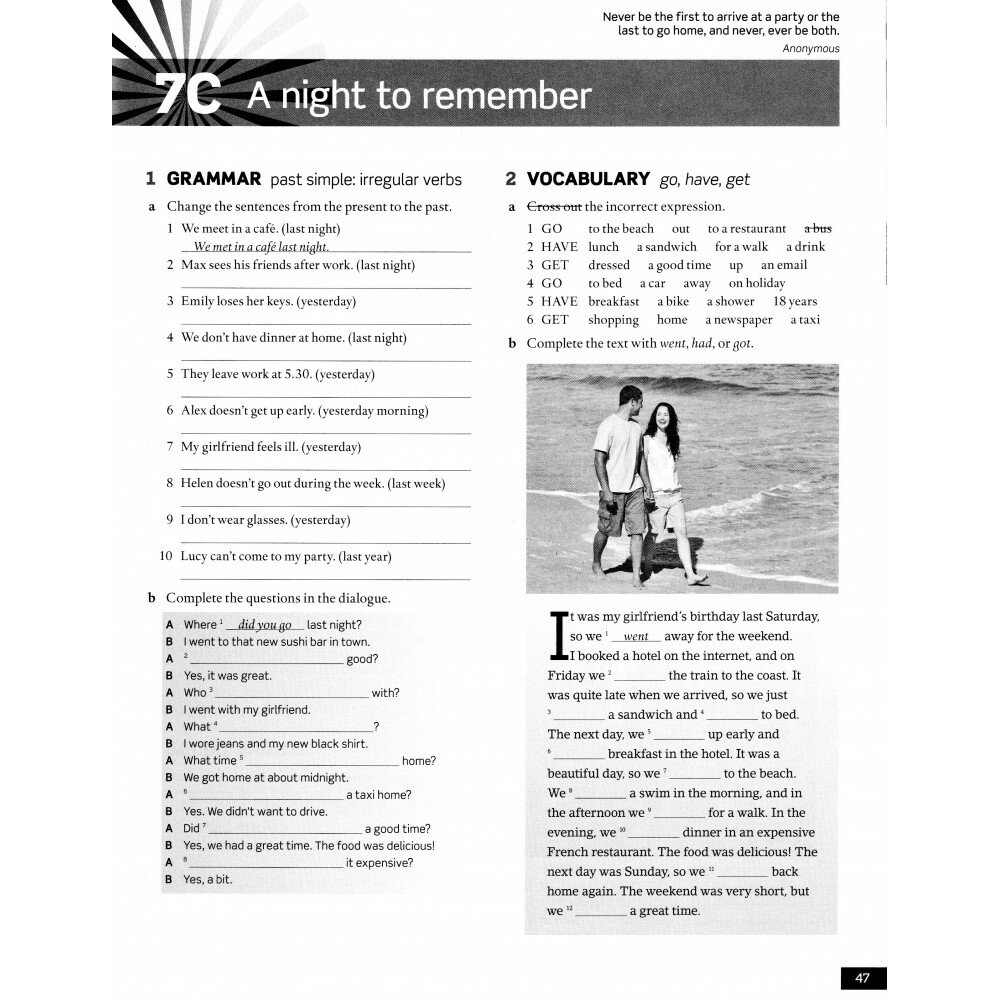 English File. Third Edition. Elementary. Workbook with key - фото №16