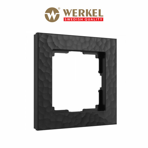 Рамка на 1 пост Werkel Hammer W0012408 цвет черный