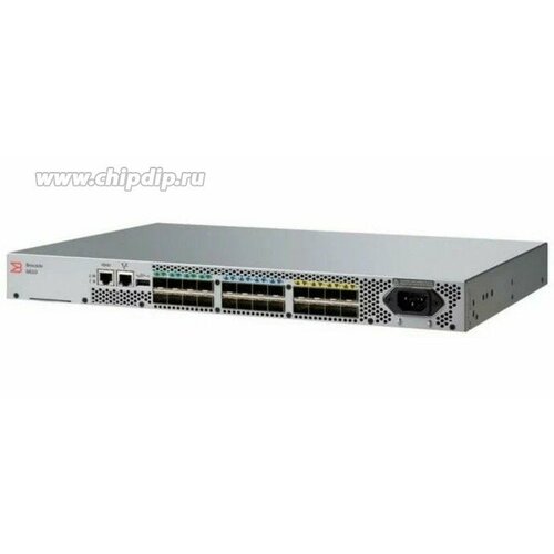 Коммутатор Brocade Brocade G610S 24-port FC Switch 24 ports licensed 24x16Gb FC Enterprise Bundle Lic ISL Trunking Fabric Vision Exten 3307200₽