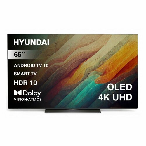 Телевизор OLED Hyundai 65 H-LED65OBU7700 Android TV Frameless черныйчерный 4K Ultra HD12 20921900₽