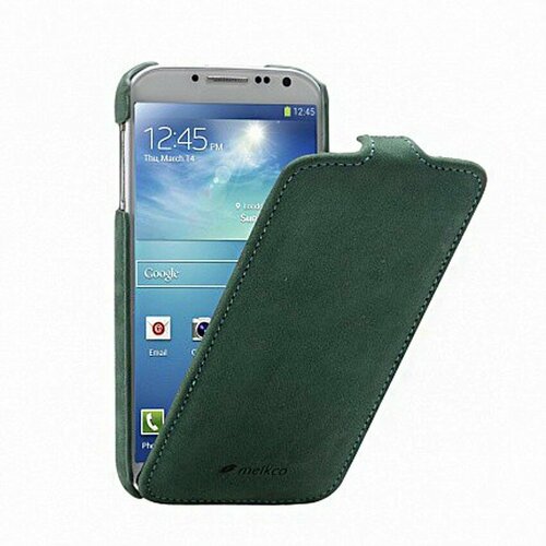 Чехол Melkco Jacka Type для Samsung Galaxy S4 I9500/i9505 винтажный зеленый