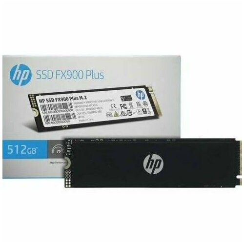 Твердотельный накопитель HP SSD FX900 Plus 512 GB 7F616AA твердотельный накопитель ssd m 2 hp 512gb ex900 plus series