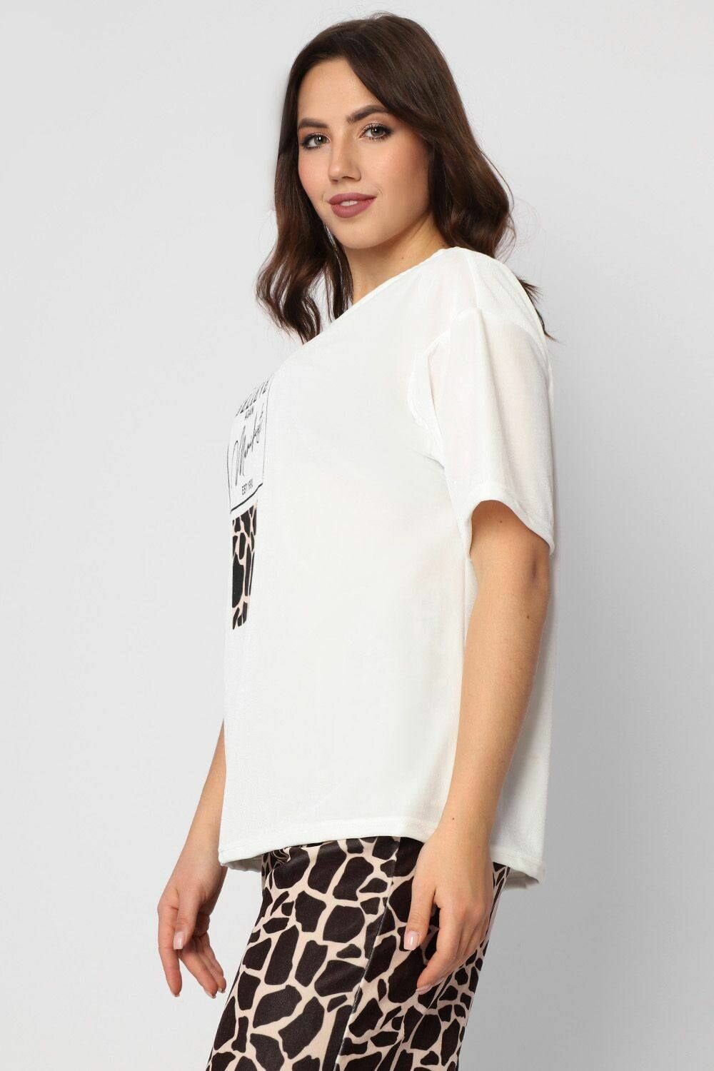 Футболка Style Margo, размер 58, белый, — фото 1