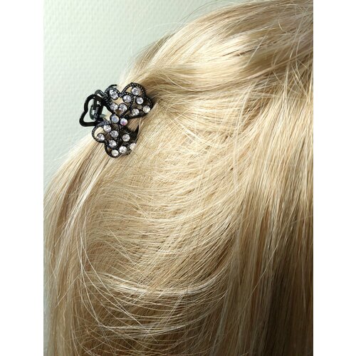 Краб маленький со стразами для волос MaYl 379₽